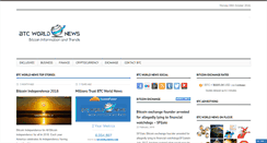 Desktop Screenshot of btcworldnews.com